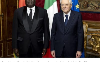 O EMBAIXADOR ARTUR SILVA ENTREGA CARTAS CREDENCIAIS EM ITÁLIA E ENCONTRA-SE COM REPRESENTANTES DAS ASSOCIAÇÕES DE GUINEENSES EM ROMA