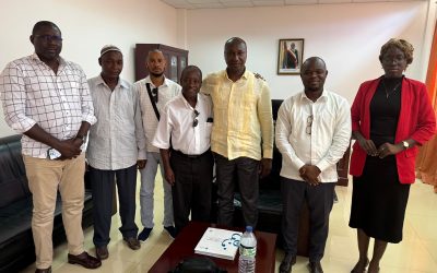 14 de outubro 2025 –  O novo Diretor Geral e pelo Secretario de Estado e das Comunidades, Cipriano Mendes recebe em audiência a Delegação da PDG na Guiné-Bissau